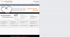 Desktop Screenshot of newphysician.com